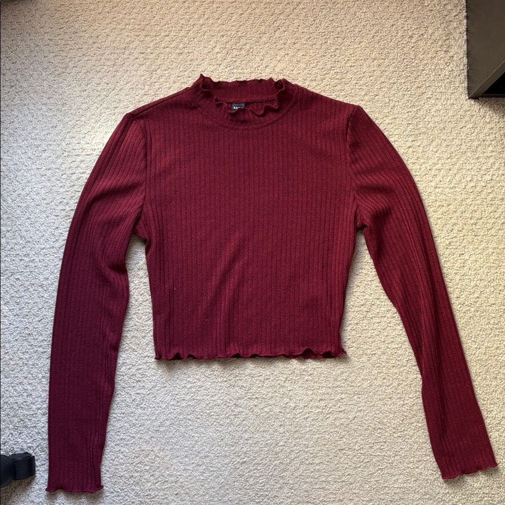 3 Shein long sleeved crop tops - Picture 6 of 7